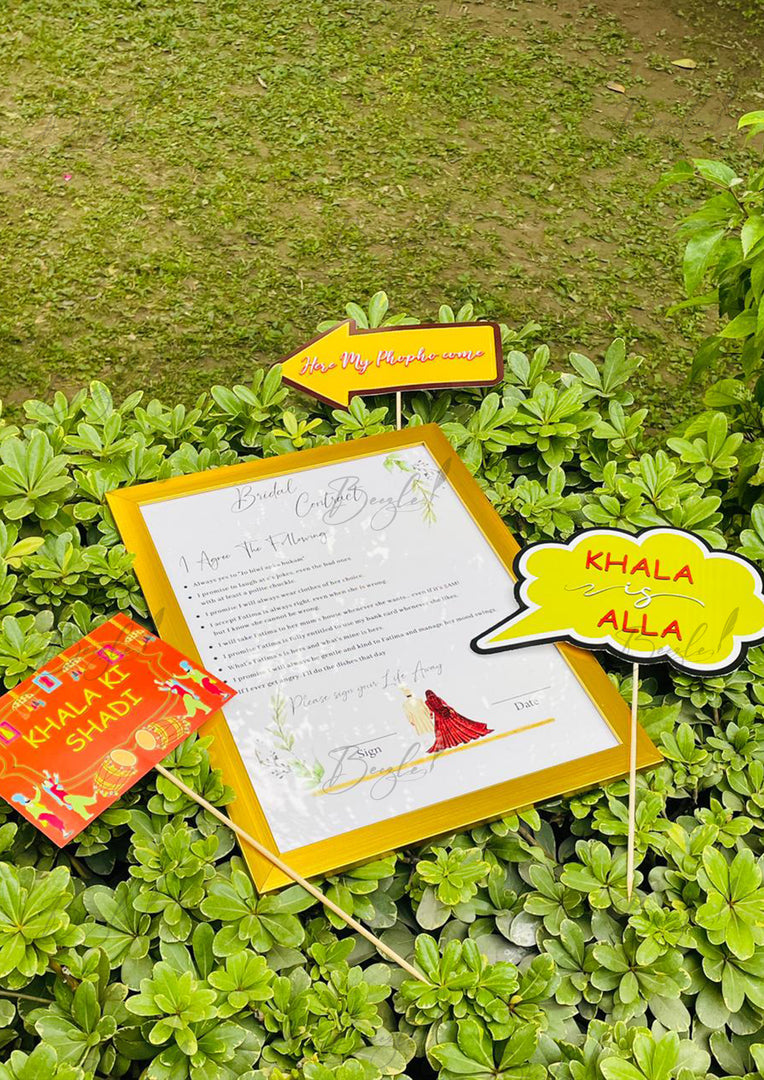 Bridal Contract | DEL-164