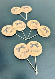 Couple Initials Toppers | MT-024