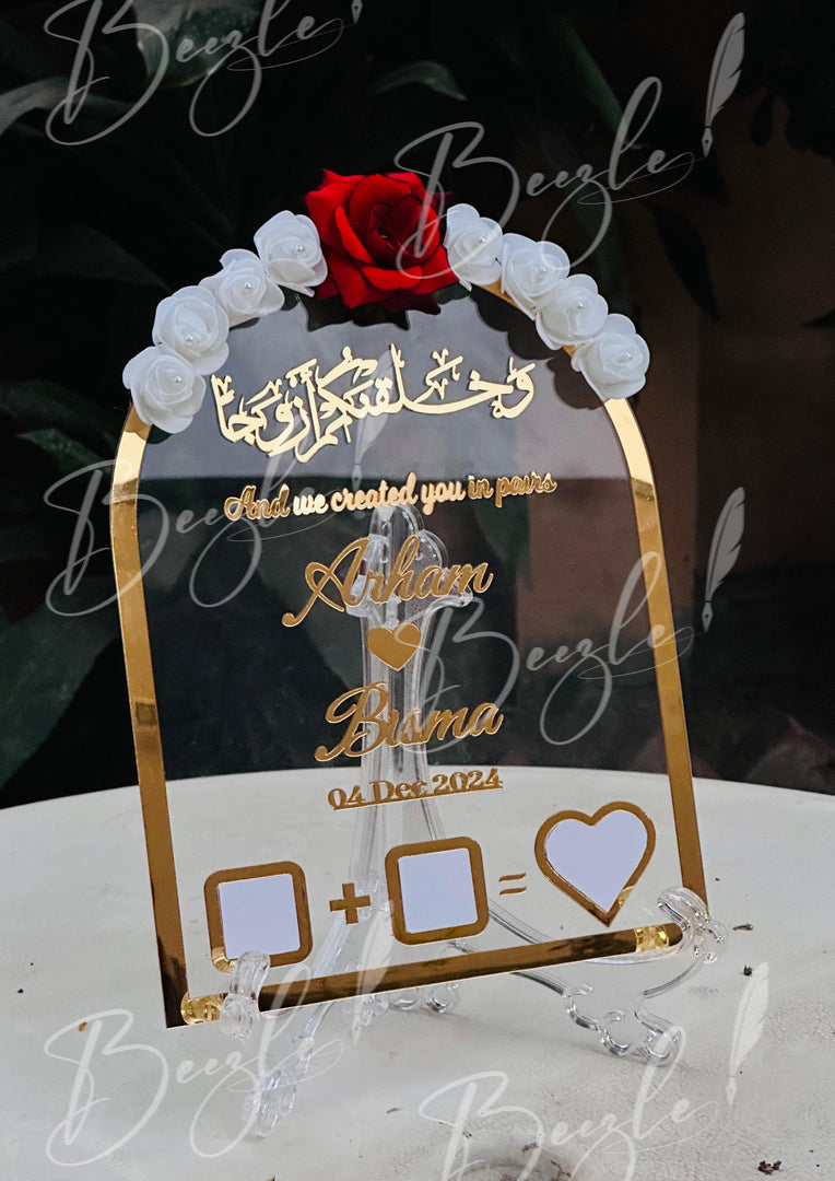 Nikah Acrylic Thumb Board