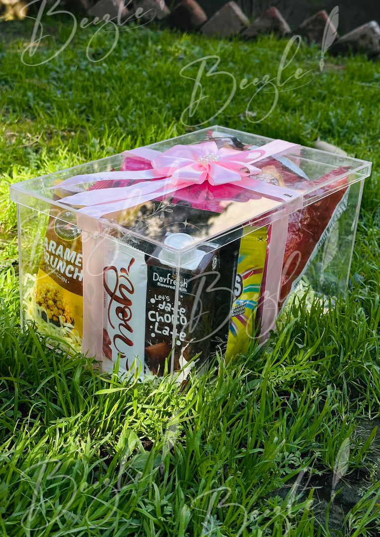 Stylish Acrylic Snacks Gift Box | GBO-029