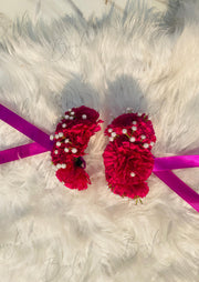 The Beautiful Gajray With Shocking Pink Flowers | GAY-005