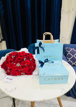 Load image into Gallery viewer, Red Roses &amp; Layers Cake Gift Set | GDEL-163
