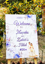 Nikkah Welcome Board