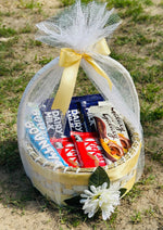 Load image into Gallery viewer, Golden Elegance Chocolate Gift Basket | GB-052
