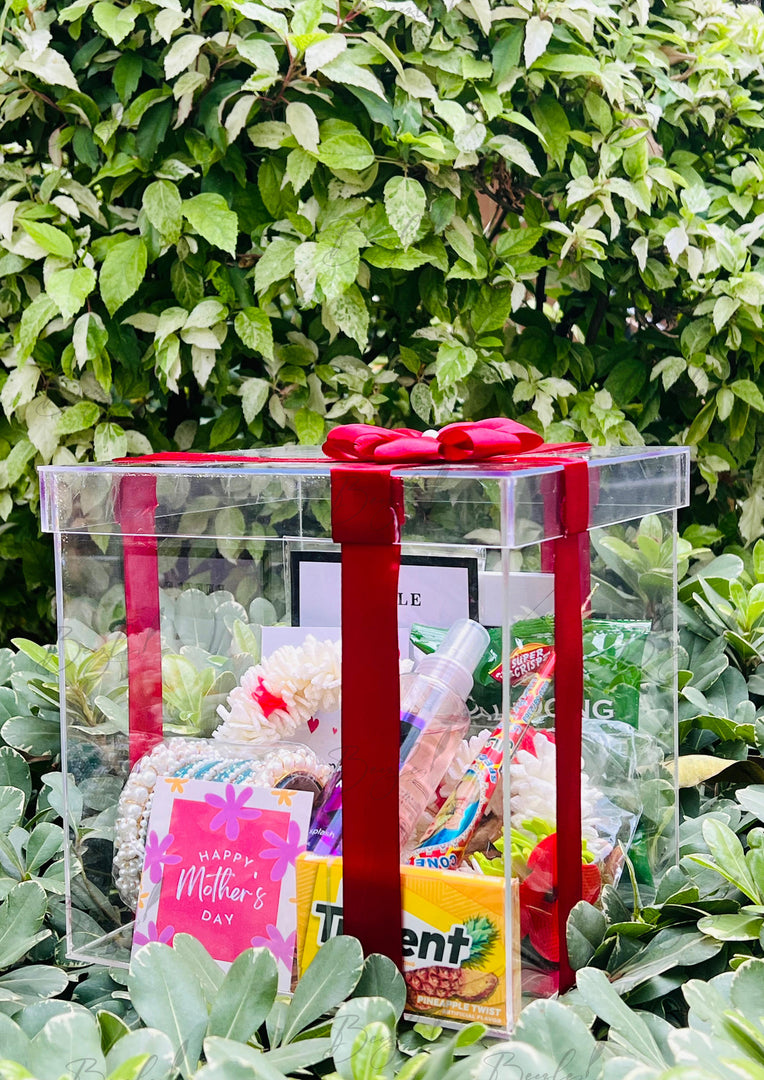 Crystal Clear Mother’s Day Acrylic Gift Box | GBO-080