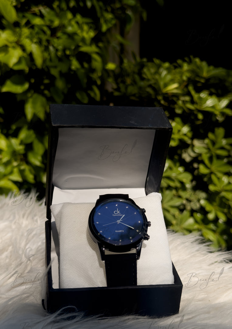 Classic Black Men’s Wristwatch | WTS-013