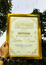 Load image into Gallery viewer, Luxury Nikah Certificate
