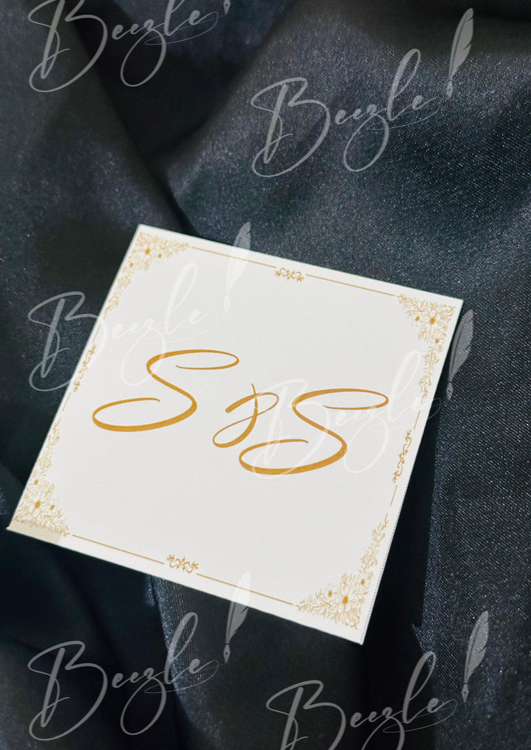 Personalized Wedding Topper Cards| MT-019