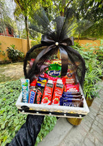 Load image into Gallery viewer, Black Treat Basket | GB-223