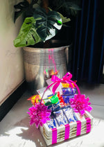 Load image into Gallery viewer, Pink Chocolate Gift Basket  GB-134
