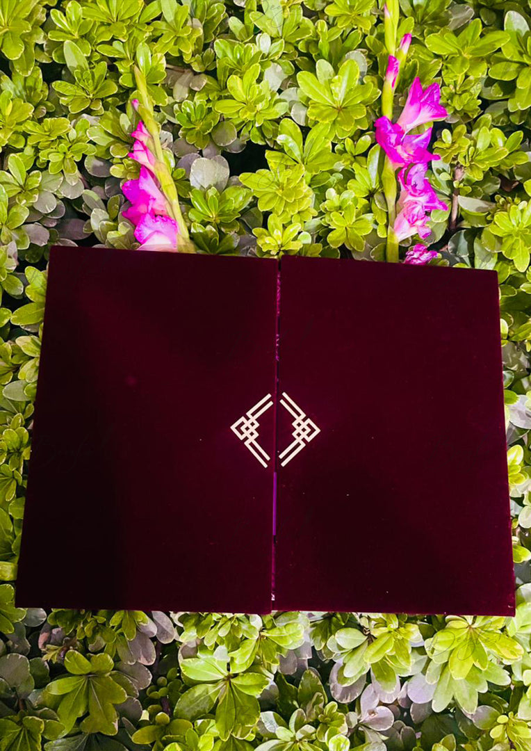 The Premium Three Side Nikkah Booklet With Attractive Design | NB-023