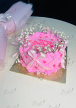 Load image into Gallery viewer, Pink Ribbon Cake | GC-168