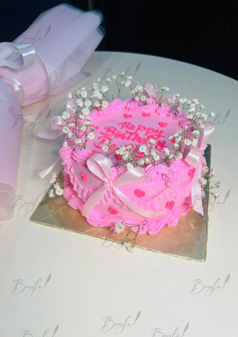 Pink Ribbon Cake | GC-168