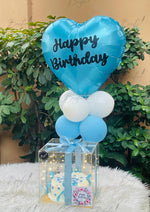 Load image into Gallery viewer, Blue Birthday GIft Box CB-033