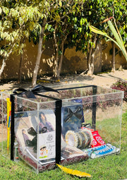 Deluxe Eidi Gift Box for Her – Bangles, Chocolates, Dress & More | GBO-064