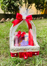 Load image into Gallery viewer, Glow Gift Basket with Red Ribbon | GB-181
