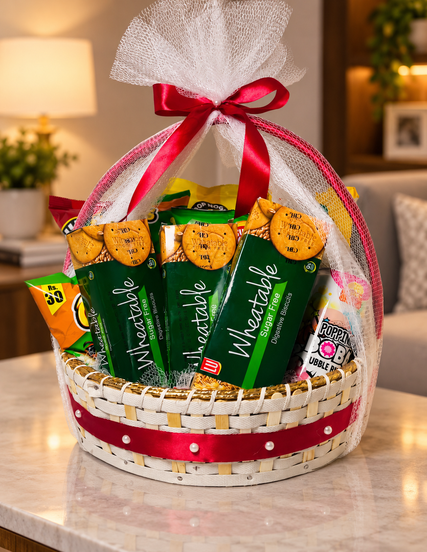 Snack Basket with Cookies & Chips | GB-186