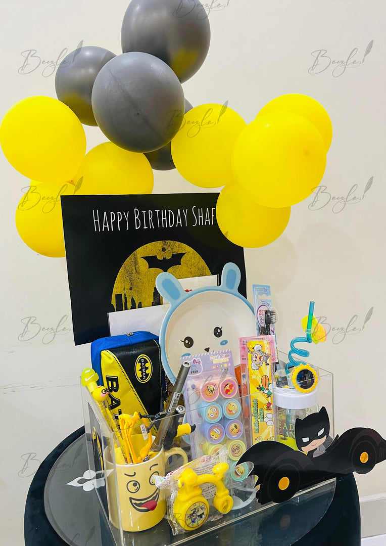 Batman Themed Birthday Box for Kids | GBO-085
