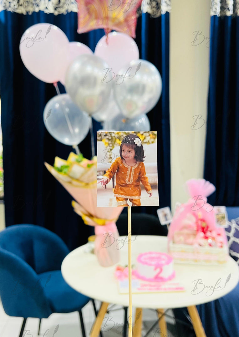 Celebration Set with Balloons and Cake | GDEL-142