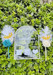 Crystal Vows Certificate & Pens | DEL-141