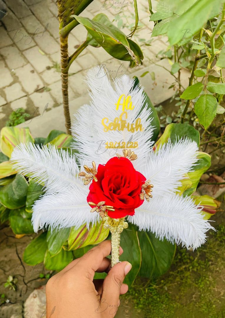 Feather Rose Pen | PEN-119