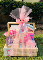 Load image into Gallery viewer, Premium Baby Girl Gift Basket | GB-110
