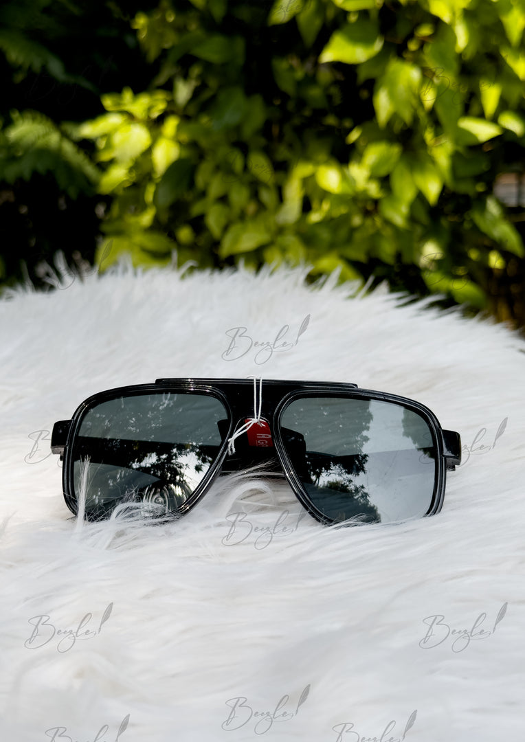 Black Aviator Sunglasses | GLS-003