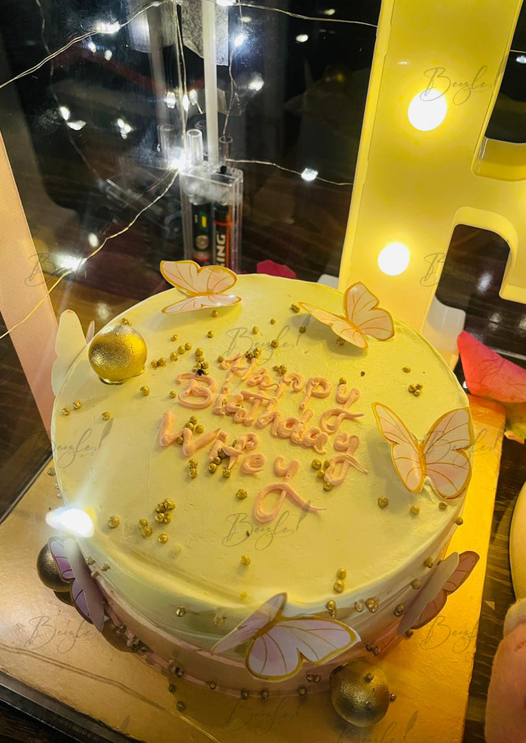 Romantic Hearts Cake | GC-166