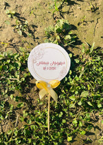 Load image into Gallery viewer, The Customized Methai Topper With White Ribbon | MT-016