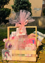 Load image into Gallery viewer, Premium Baby Girl Gift Basket | GB-110
