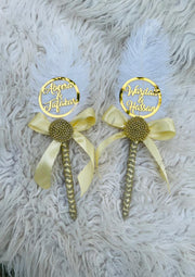 Feather Nikah Pen Pair | DEL-168