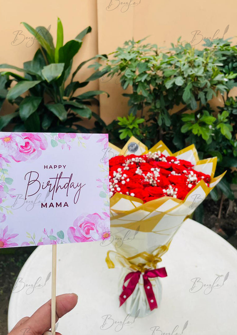 Crimson Rose Bouquet | BCG-209