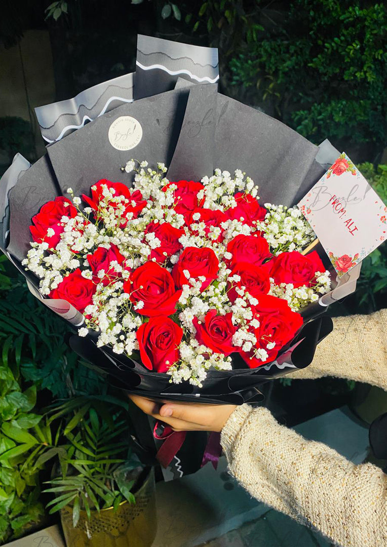 Scarlet Bloom Bouquet | BCG-231