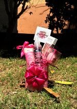 Load image into Gallery viewer, Pretty Pink Birthday Self-Care Gift Basket | GB-149
