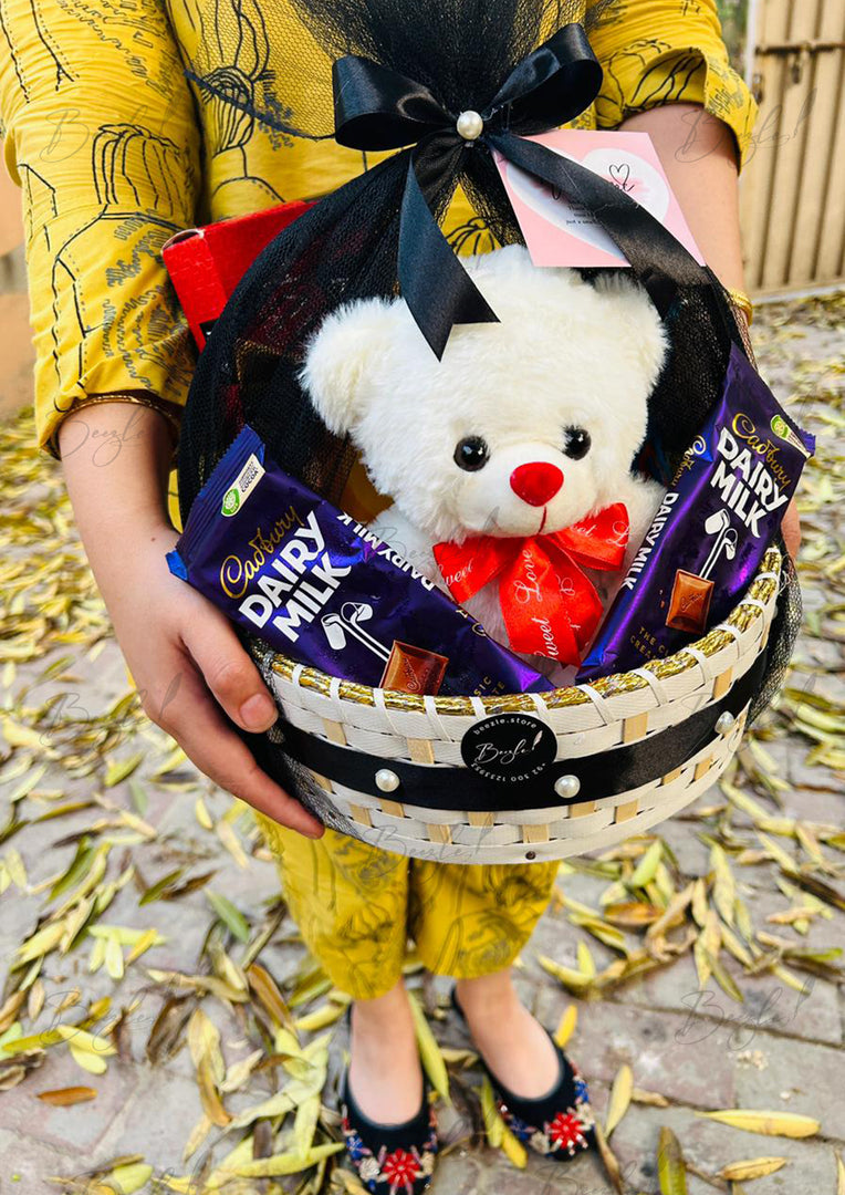 Teddy Choco Basket | GB-276