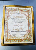 Load image into Gallery viewer, Luxury Nikah Certificate
