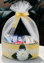 Load image into Gallery viewer, Golden Elegance Chocolate Gift Basket | GB-052
