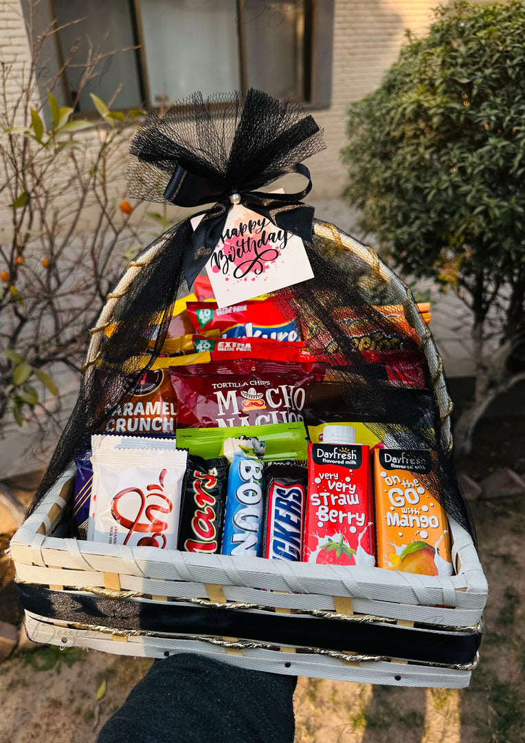 The Black Charm Snack Basket | GB-039