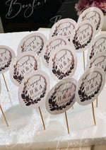 Load image into Gallery viewer, Customized Engagement Toppers | MT-020
