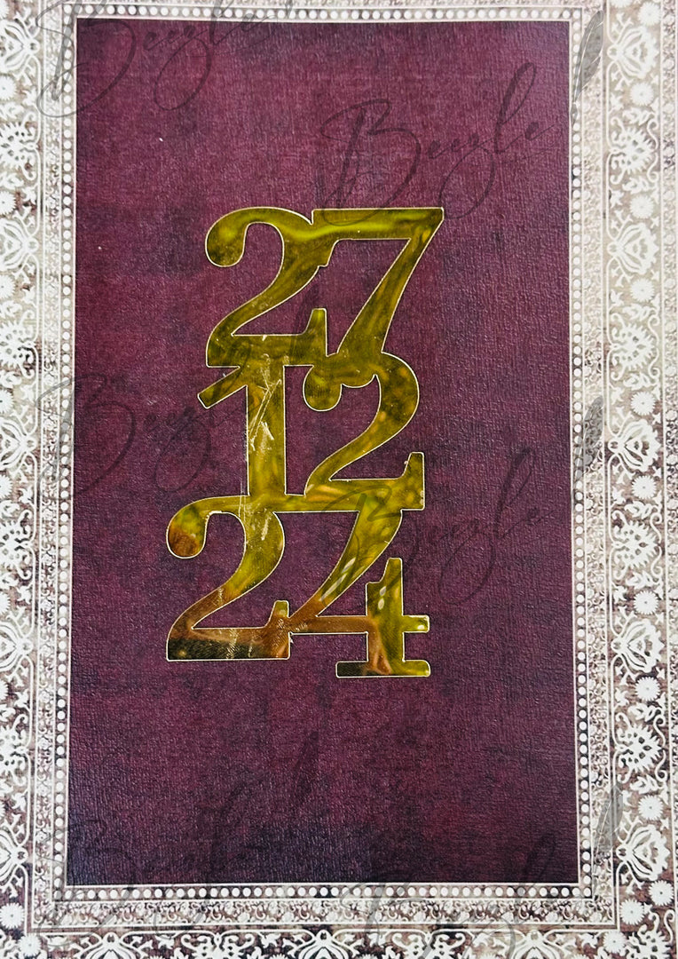 The Premium Three Side Nikkah Booklet With Attractive Design | NB-023