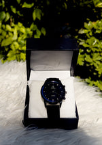 Load image into Gallery viewer, Classic Black Men’s Wristwatch | WTS-013