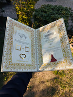 Load image into Gallery viewer, The Premium Golden Nikah Booklet With Attractive Design | NB-040
