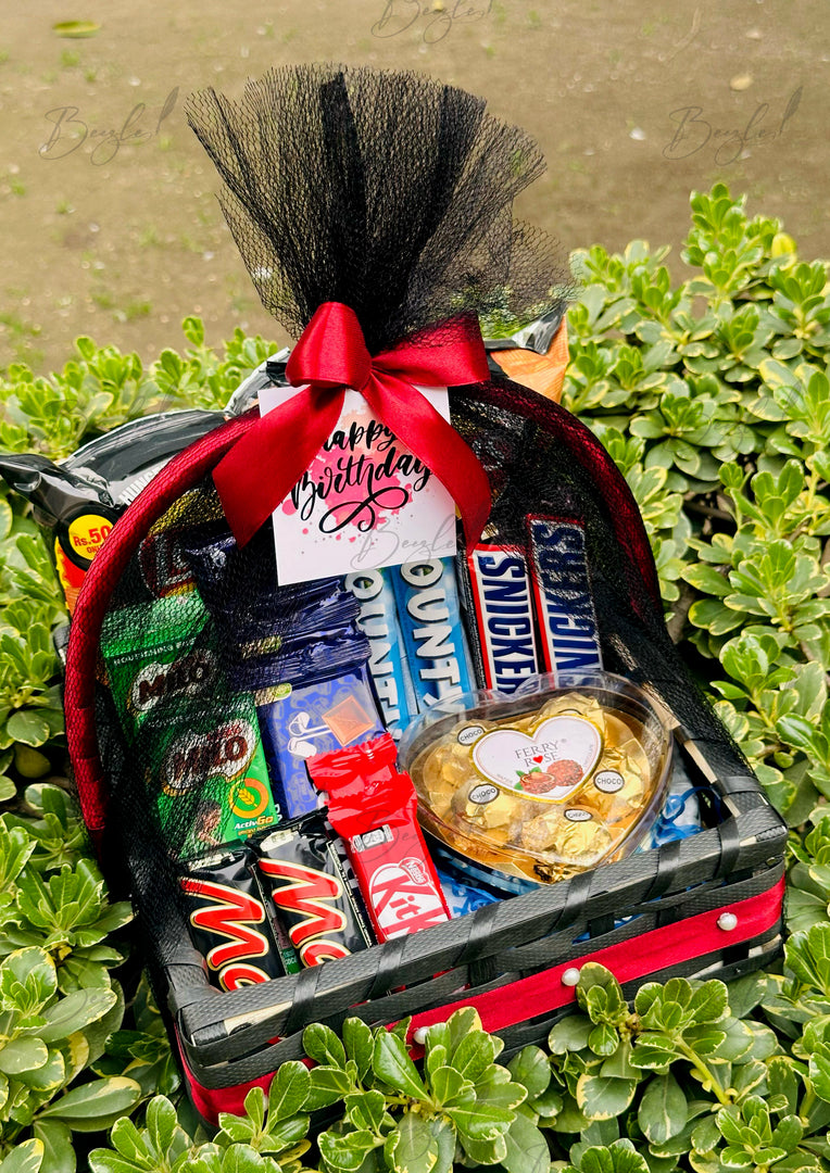 Luxurious Chocolate & Snack Basket | GB-057