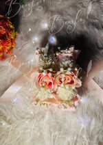 Load image into Gallery viewer, The Beautiful Gajray Decorated With Light Pink Flowers | GAY-004
