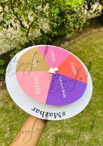 Load image into Gallery viewer, Spin &amp; Win Doodh Pilai Wheel for Fun Wedding Rituals | DPT-001
