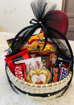 Load image into Gallery viewer, Elegant Black &amp; White Snack Basket | GB-054
