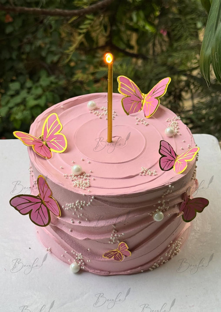 Butterfly Pearl Cake | GC-125