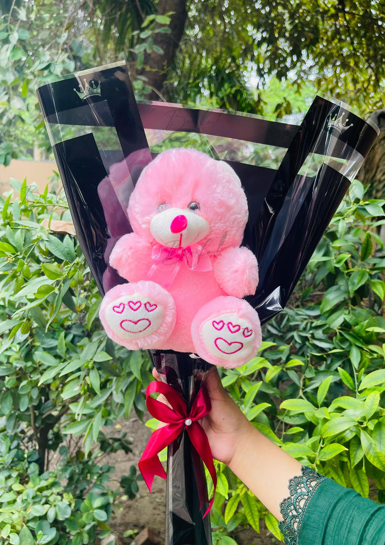 Pink Teddy Bear Gift Bouquet | TD-005