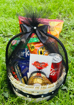 Load image into Gallery viewer, Black Elegance Valentine Gift Basket | GB-044
