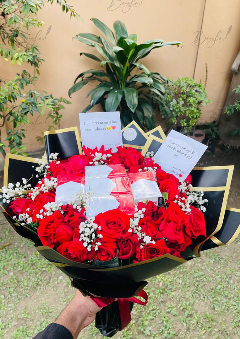 Red Bold Desire Bouquet | BCG-226